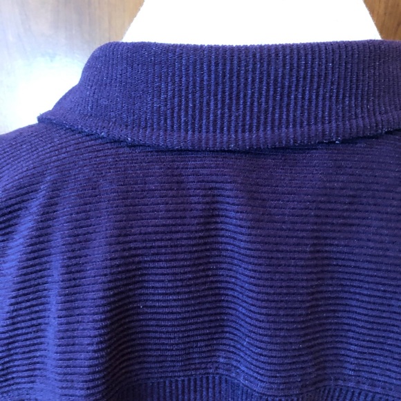 Separate Editions corduroy Shacket-purple - Picture 3 of 5
